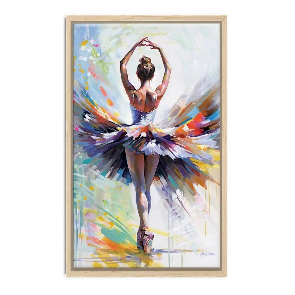 Ballerinas Prelude To Passion Canvas Print Ballerinas Prelude To Passion Canvas Print wall art product Leon Devenice