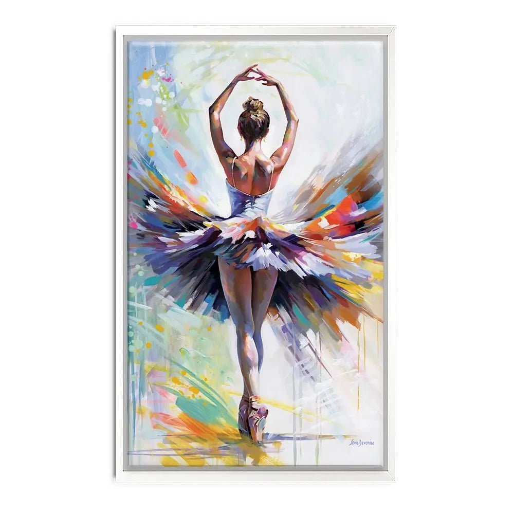 Ballerinas Prelude To Passion Canvas Print Ballerinas Prelude To Passion Canvas Print wall art product Leon Devenice