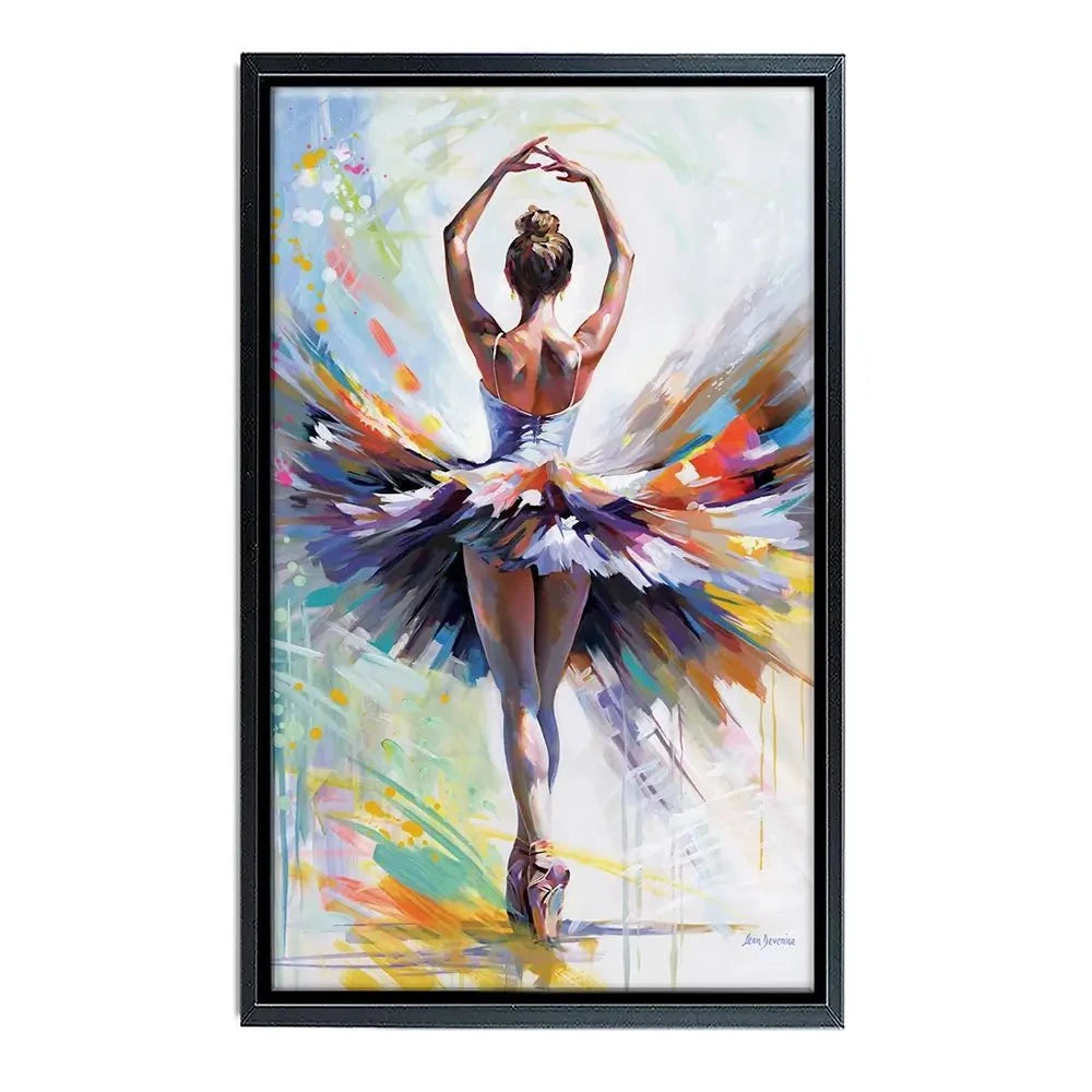 Ballerinas Prelude To Passion Canvas Print Ballerinas Prelude To Passion Canvas Print wall art product Leon Devenice