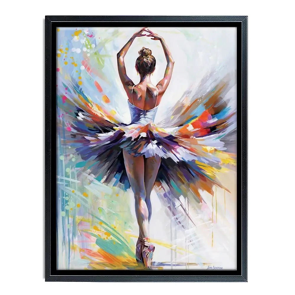Ballerinas Prelude To Passion Canvas Print Ballerinas Prelude To Passion Canvas Print wall art product Leon Devenice