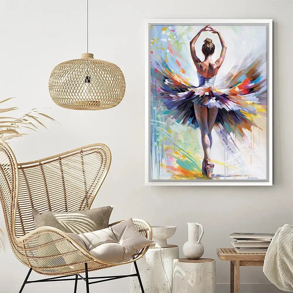 Ballerinas Prelude To Passion Canvas Print Ballerinas Prelude To Passion Canvas Print wall art product Leon Devenice