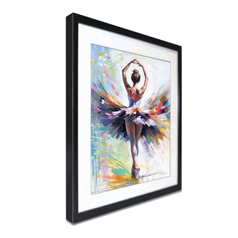 Ballerinas Prelude To Passion Framed Art Print Ballerinas Prelude To Passion Framed Art Print wall art product Leon Devenice