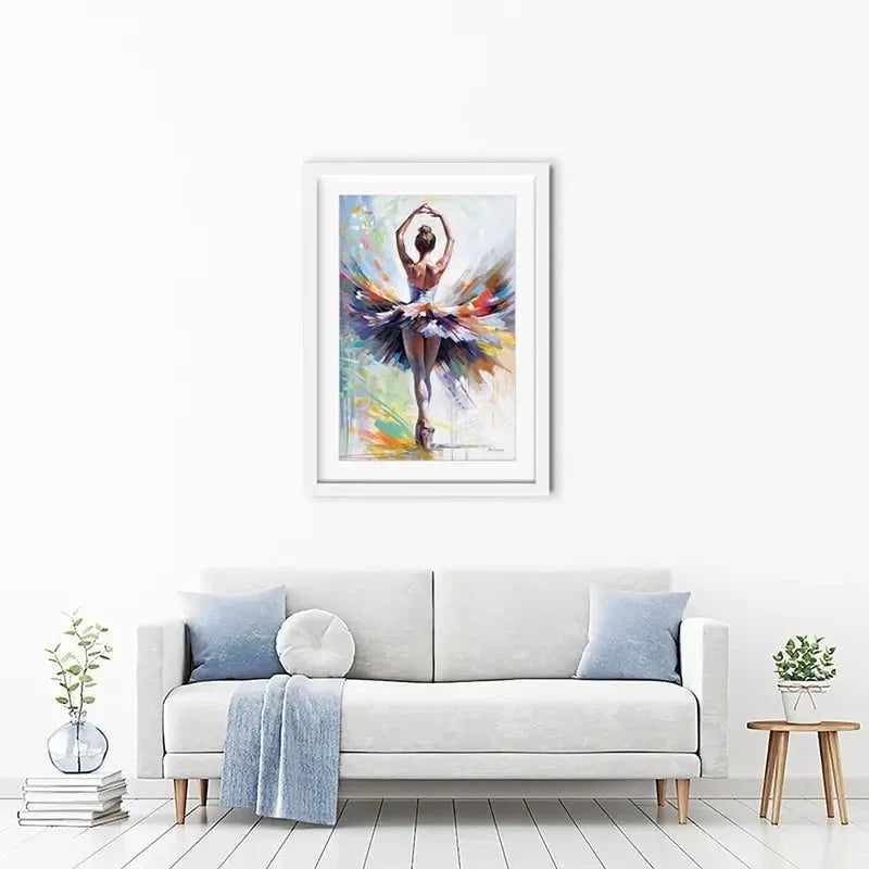Ballerinas Prelude To Passion Framed Art Print Ballerinas Prelude To Passion Framed Art Print wall art product Leon Devenice