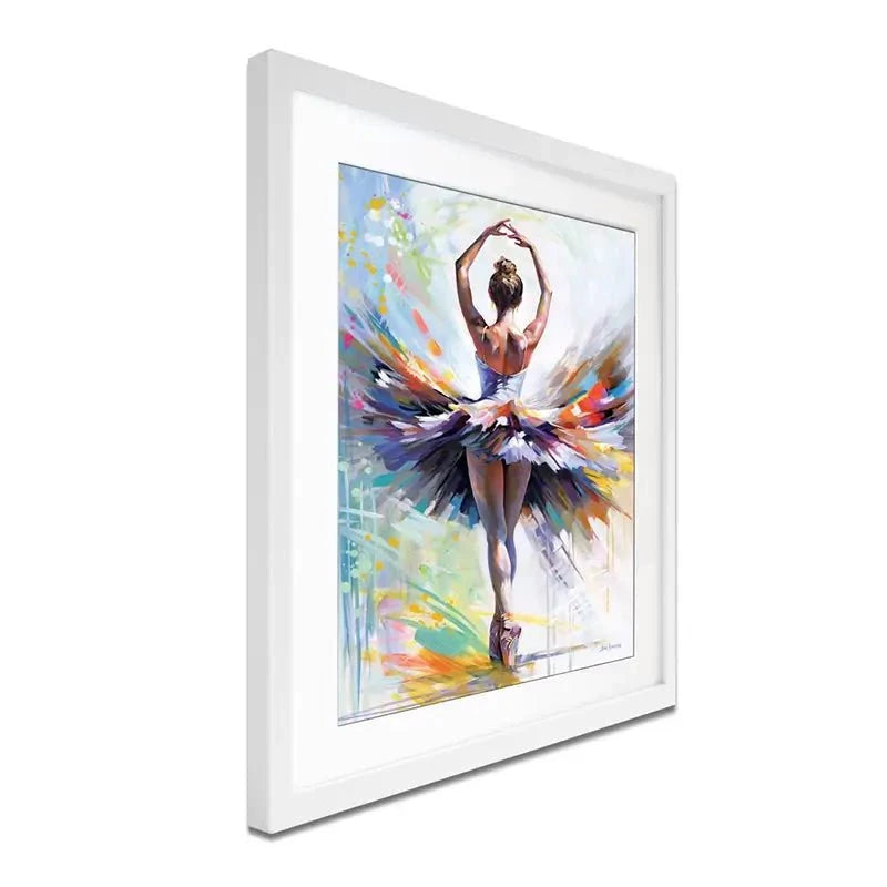 Ballerinas Prelude To Passion Framed Art Print Ballerinas Prelude To Passion Framed Art Print wall art product Leon Devenice
