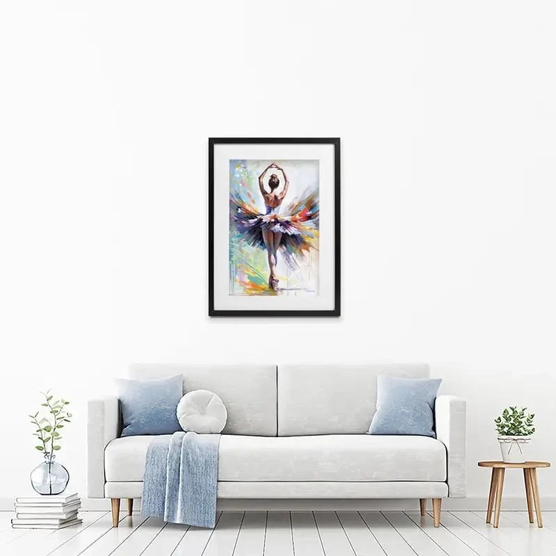 Ballerinas Prelude To Passion Framed Art Print Ballerinas Prelude To Passion Framed Art Print wall art product Leon Devenice