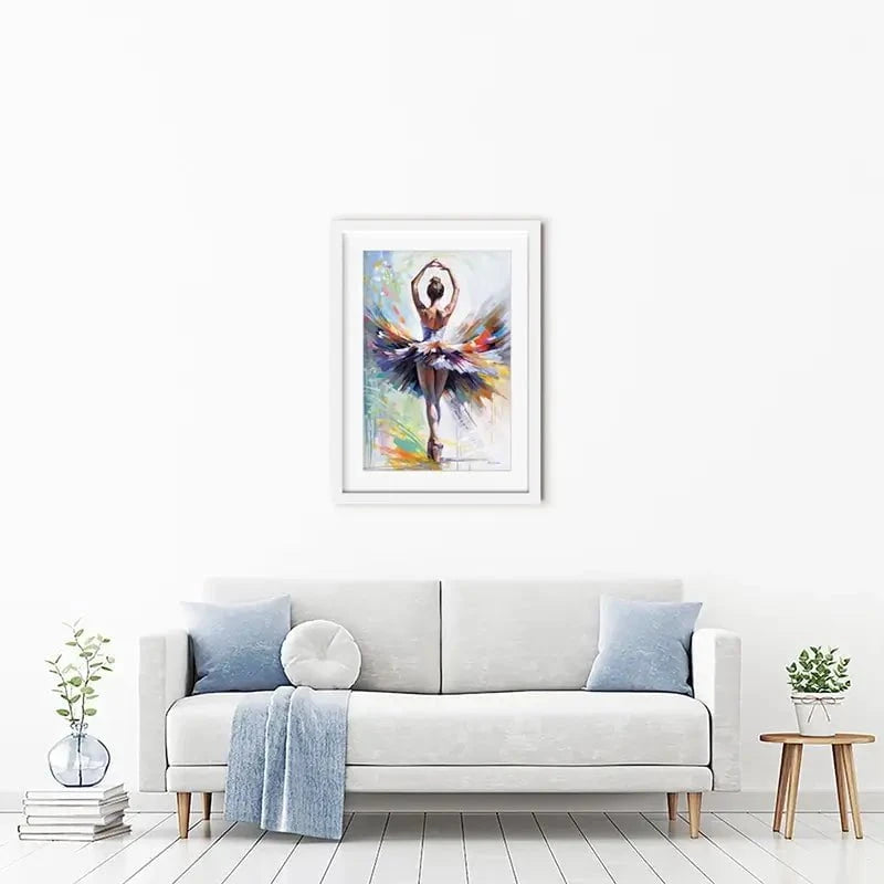 Ballerinas Prelude To Passion Framed Art Print Ballerinas Prelude To Passion Framed Art Print wall art product Leon Devenice
