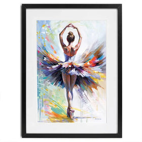 Ballerinas Prelude To Passion Framed Art Print Ballerinas Prelude To Passion Framed Art Print wall art product Leon Devenice