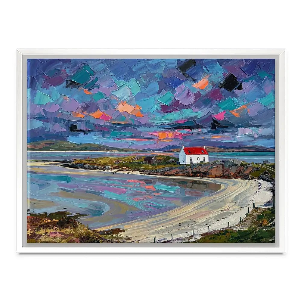 Barra Beach House Canvas Print Barra Beach House Canvas Print wall art product David Alexander Elder