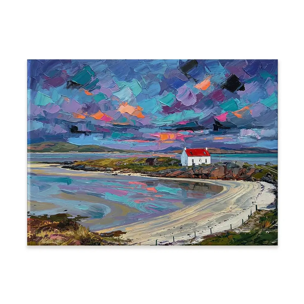Barra Beach House Canvas Print Barra Beach House Canvas Print wall art product David Alexander Elder