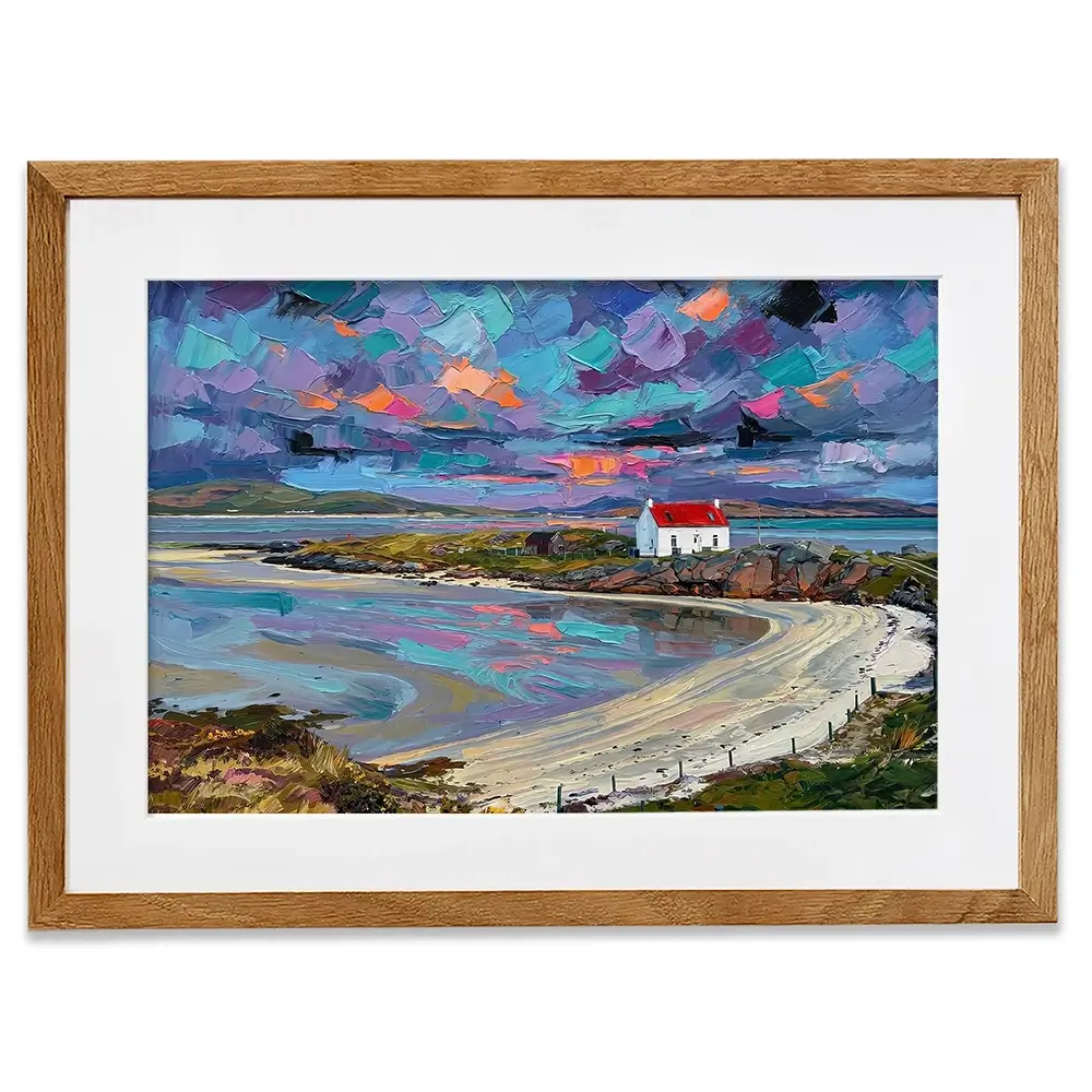 Barra Beach House Framed Art Print Barra Beach House Framed Art Print wall art product David Alexander Elder