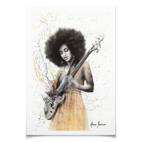 Bass Funk Art Print Bass Funk Art Print wall art product Ashvin Harrison