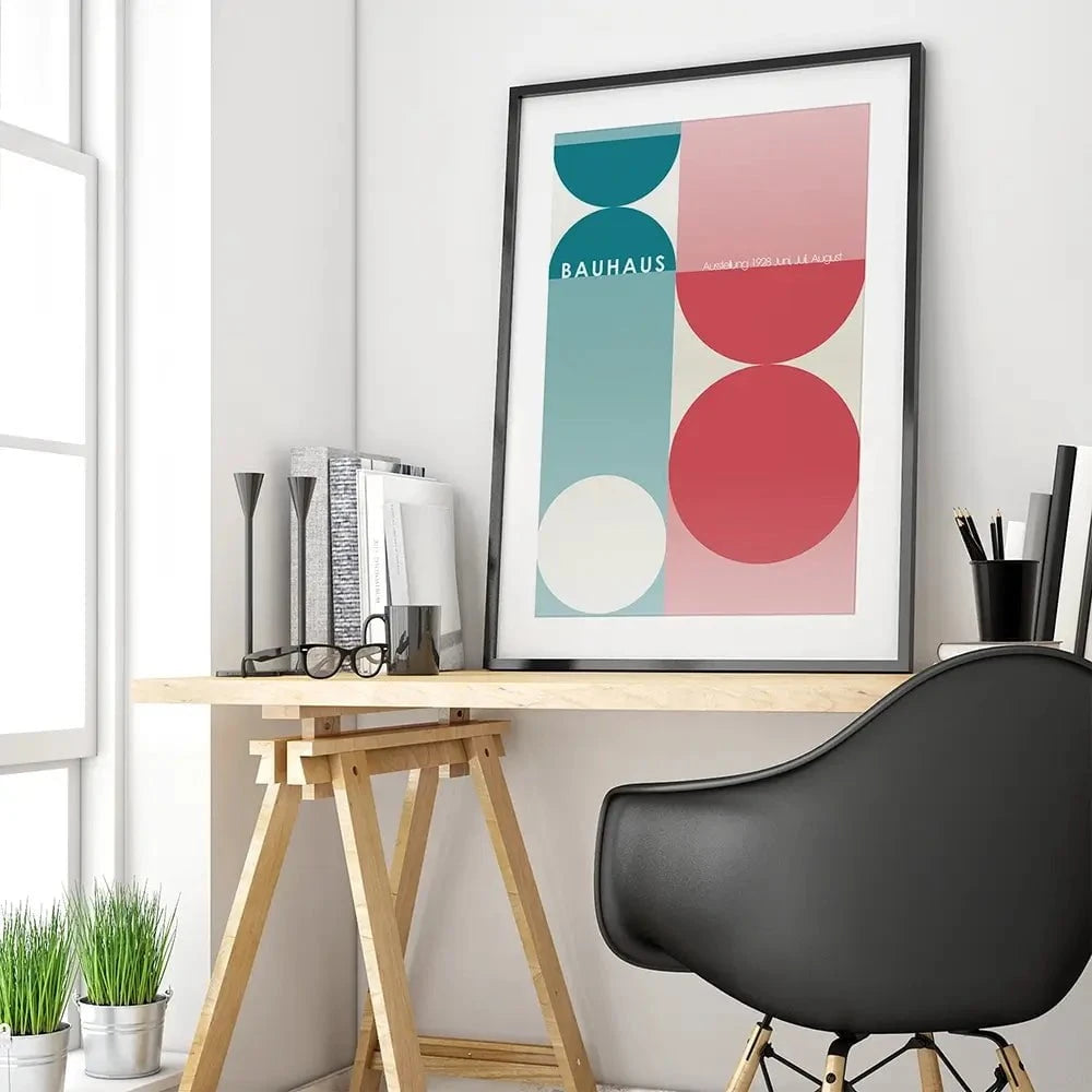 Bauhaus 10 Framed Art Print Bauhaus 10 Framed Art Print wall art product Art Print Shop