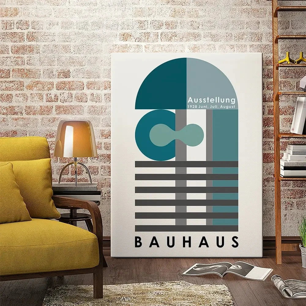 Bauhaus 14 Canvas Print Bauhaus 14 Canvas Print wall art product Art Print Shop