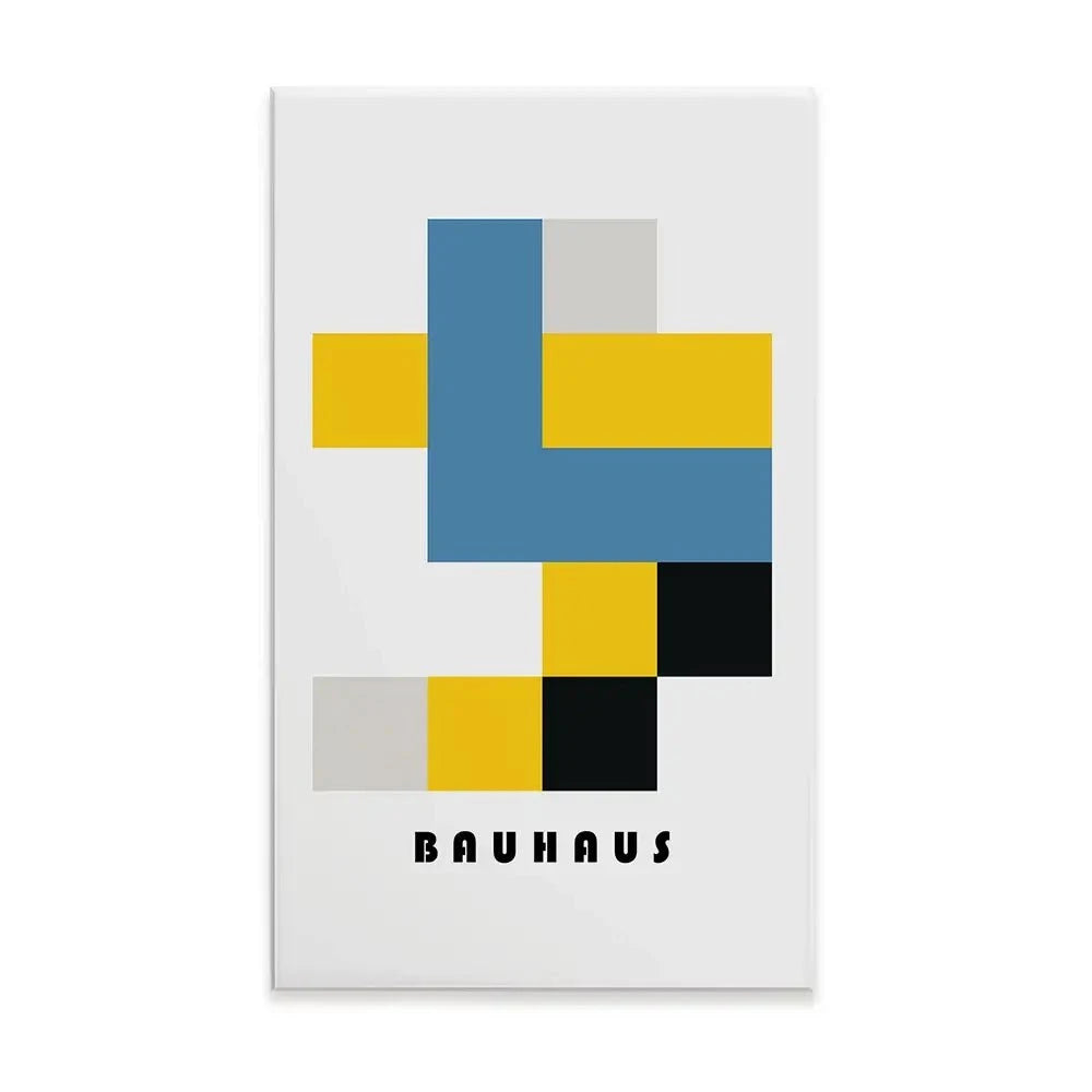 Bauhaus 15 Canvas Print Bauhaus 15 Canvas Print wall art product Art Print Shop