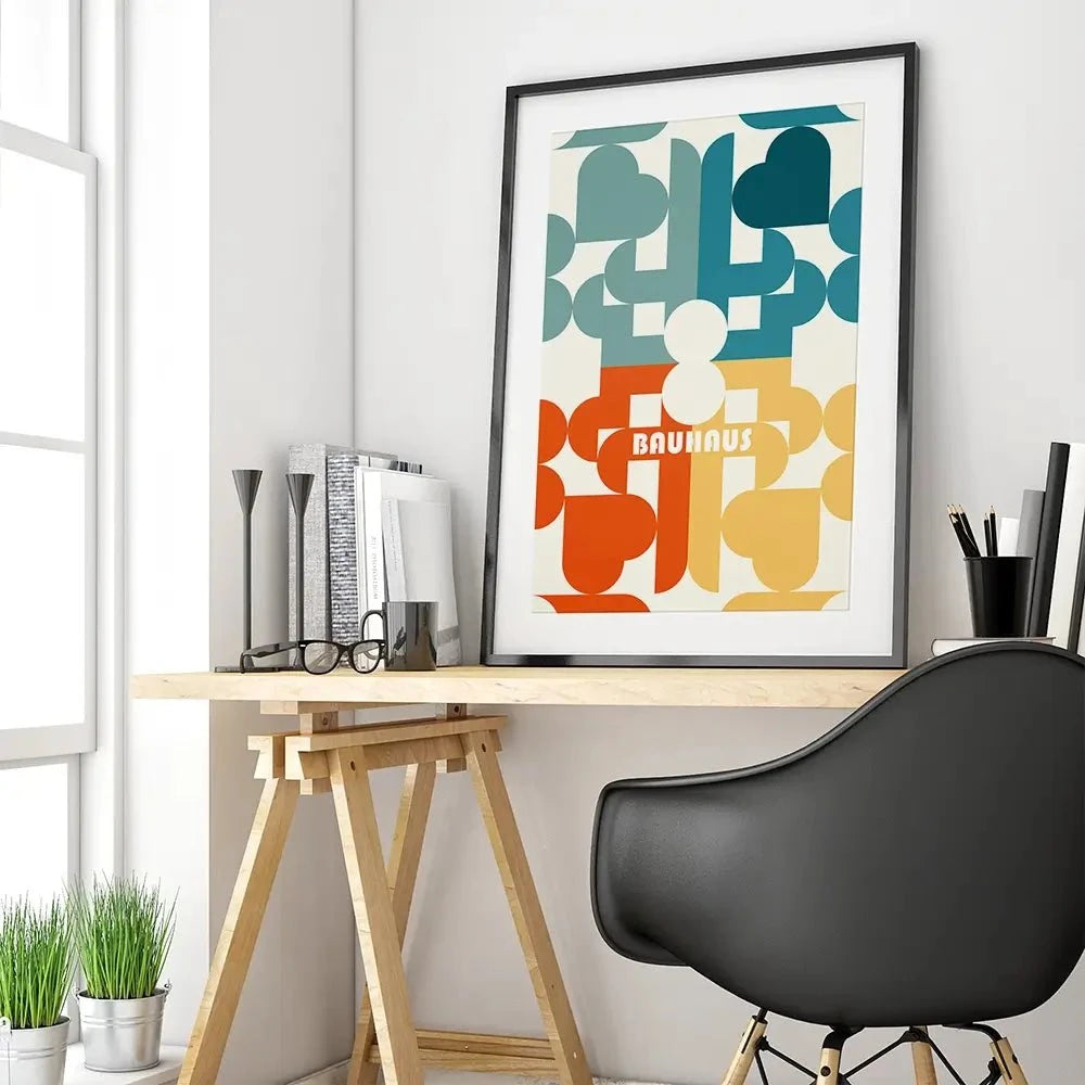 Bauhaus 16 Framed Art Print Bauhaus 16 Framed Art Print wall art product Art Print Shop