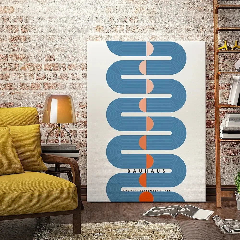 Bauhaus 19 Canvas Print Bauhaus 19 Canvas Print wall art product Art Print Shop