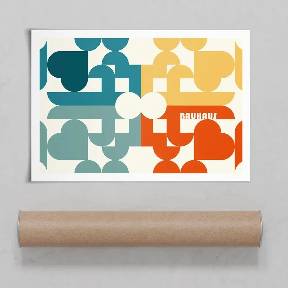 Bauhaus 25 Art Print Bauhaus 25 Art Print wall art product Art Print Shop