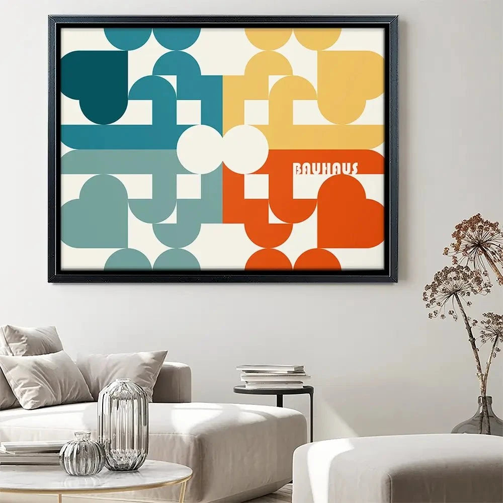 Bauhaus 25 Canvas Print Bauhaus 25 Canvas Print wall art product Art Print Shop