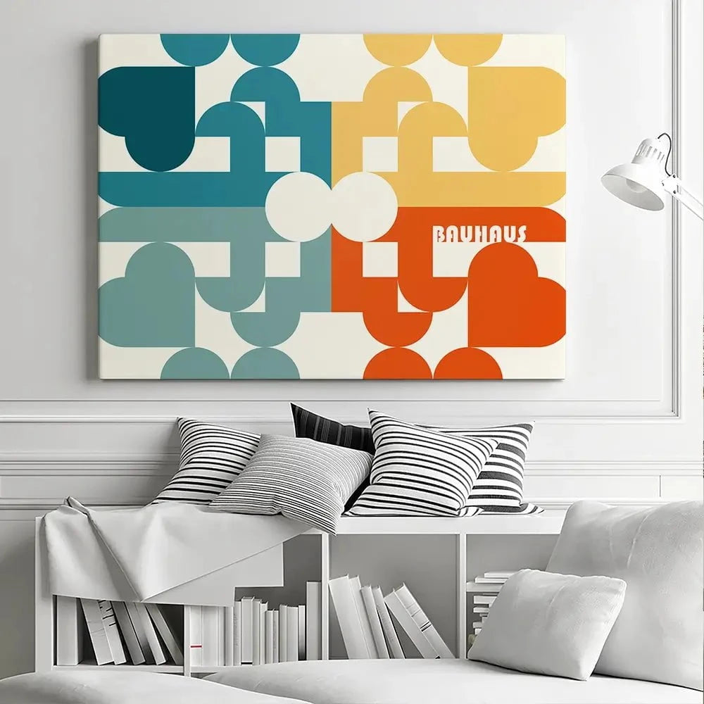 Bauhaus 25 Canvas Print Bauhaus 25 Canvas Print wall art product Art Print Shop