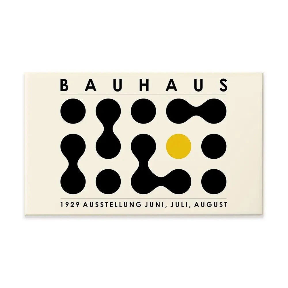 Bauhaus 27 Canvas Print Bauhaus 27 Canvas Print wall art product Art Print Shop