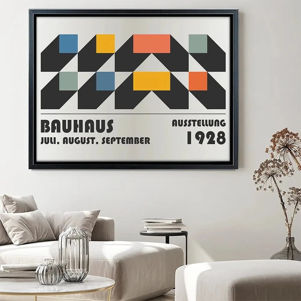 Bauhaus 29 Canvas Print Bauhaus 29 Canvas Print wall art product Art Print Shop