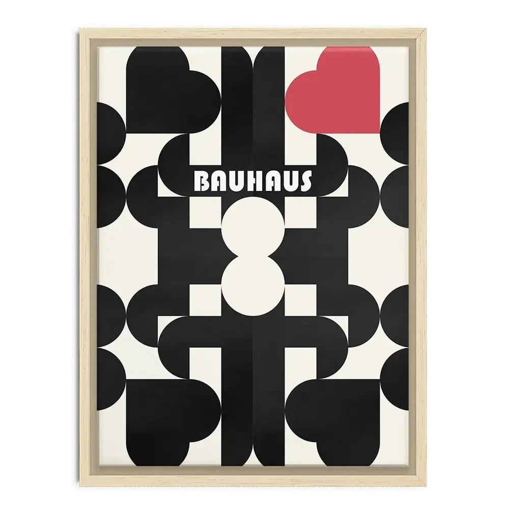 Bauhaus 3 Canvas Print Bauhaus 3 Canvas Print wall art product Art Print Shop