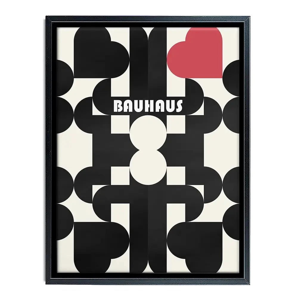 Bauhaus 3 Canvas Print Bauhaus 3 Canvas Print wall art product Art Print Shop