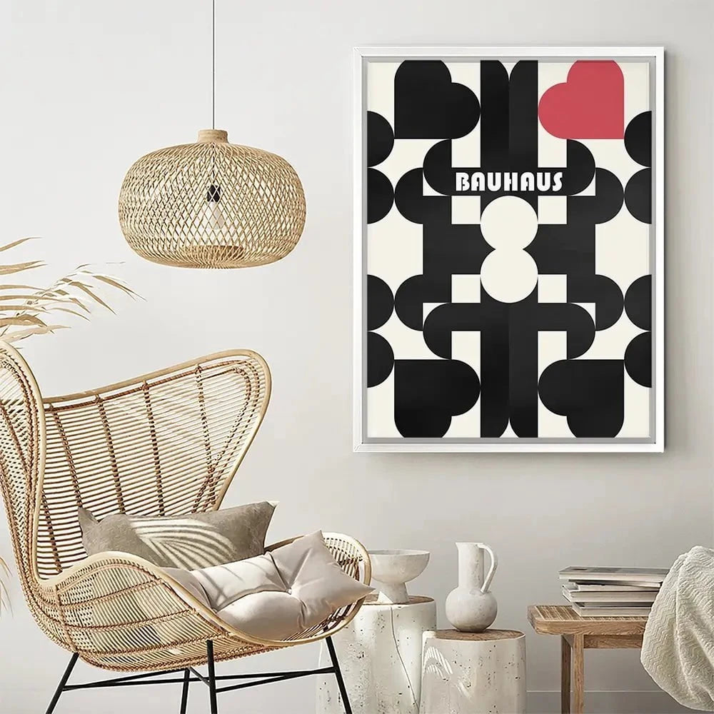 Bauhaus 3 Canvas Print Bauhaus 3 Canvas Print wall art product Art Print Shop