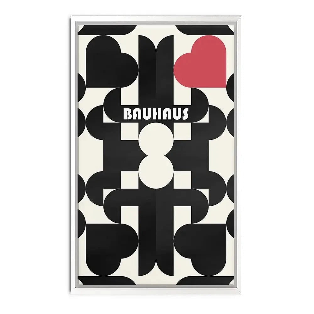 Bauhaus 3 Canvas Print Bauhaus 3 Canvas Print wall art product Art Print Shop