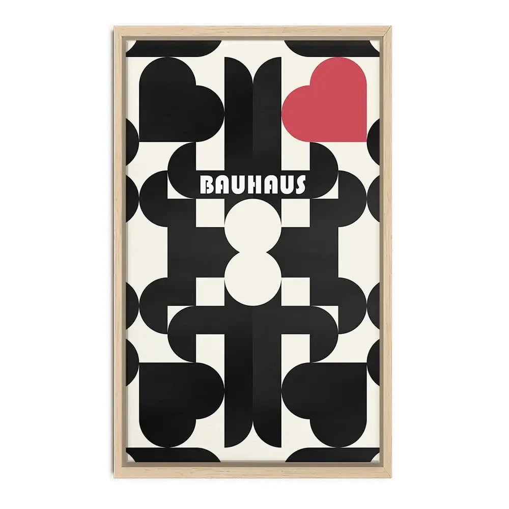 Bauhaus 3 Canvas Print Bauhaus 3 Canvas Print wall art product Art Print Shop