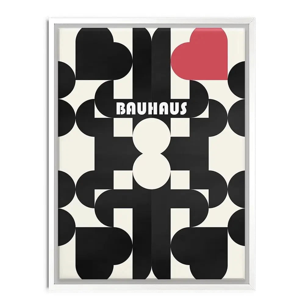Bauhaus 3 Canvas Print Bauhaus 3 Canvas Print wall art product Art Print Shop
