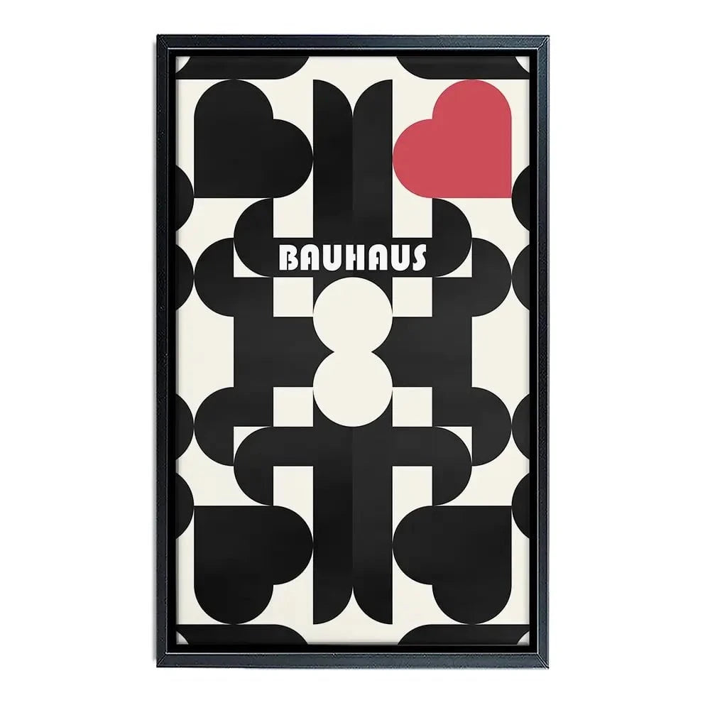 Bauhaus 3 Canvas Print Bauhaus 3 Canvas Print wall art product Art Print Shop
