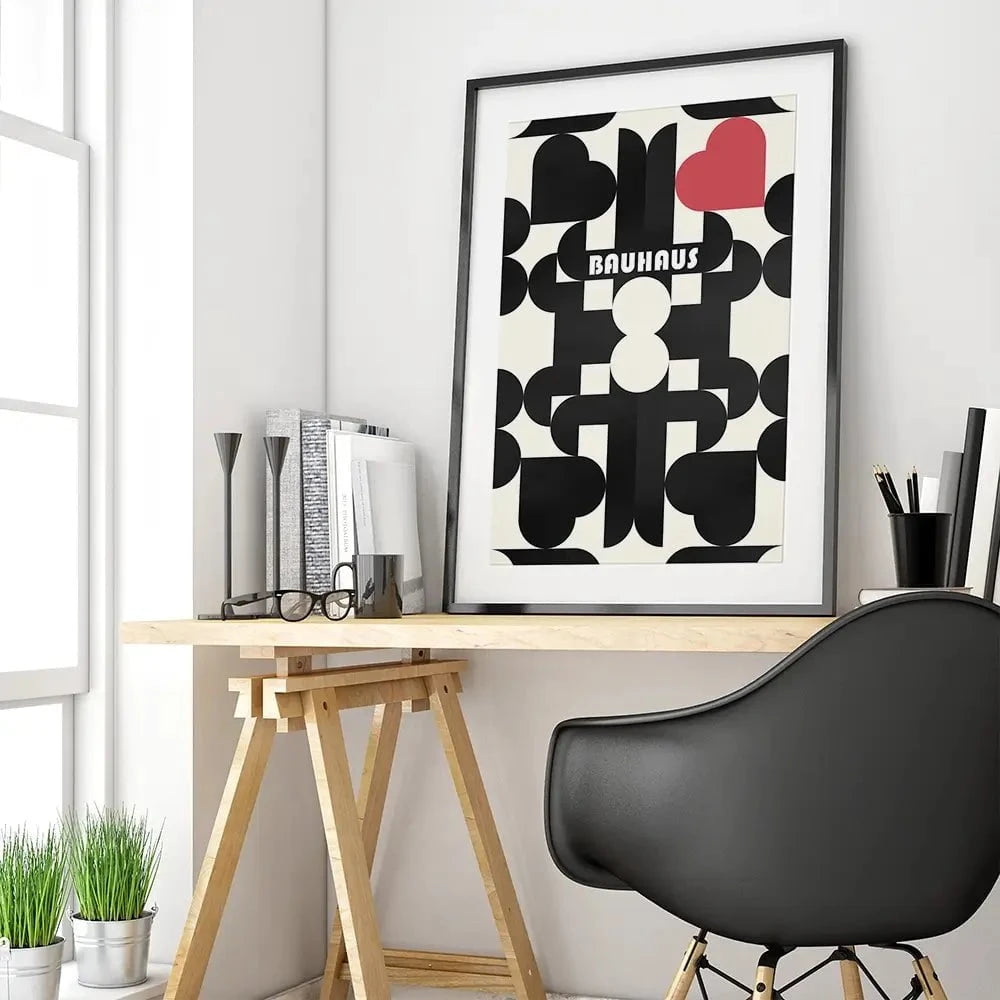 Bauhaus 3 Framed Art Print Bauhaus 3 Framed Art Print wall art product Art Print Shop