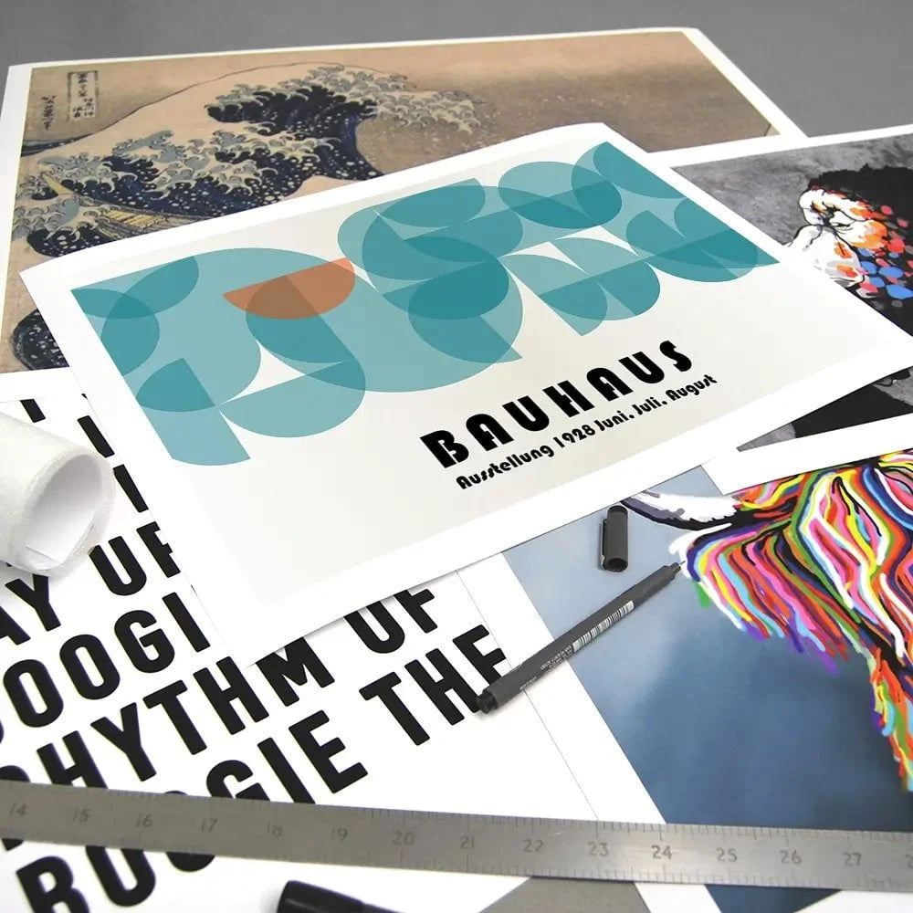 Bauhaus 30 Art Print Bauhaus 30 Art Print wall art product Art Print Shop