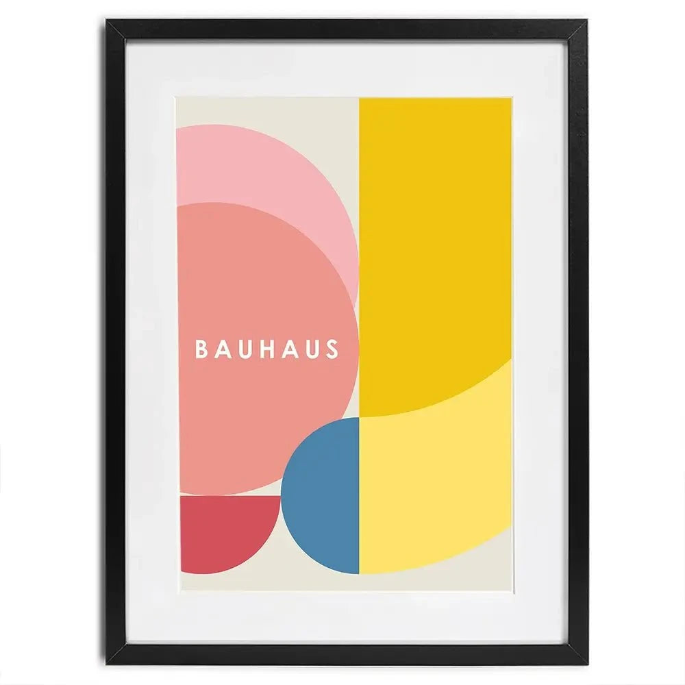 Bauhaus 4 Framed Art Print Bauhaus 4 Framed Art Print wall art product Art Print Shop