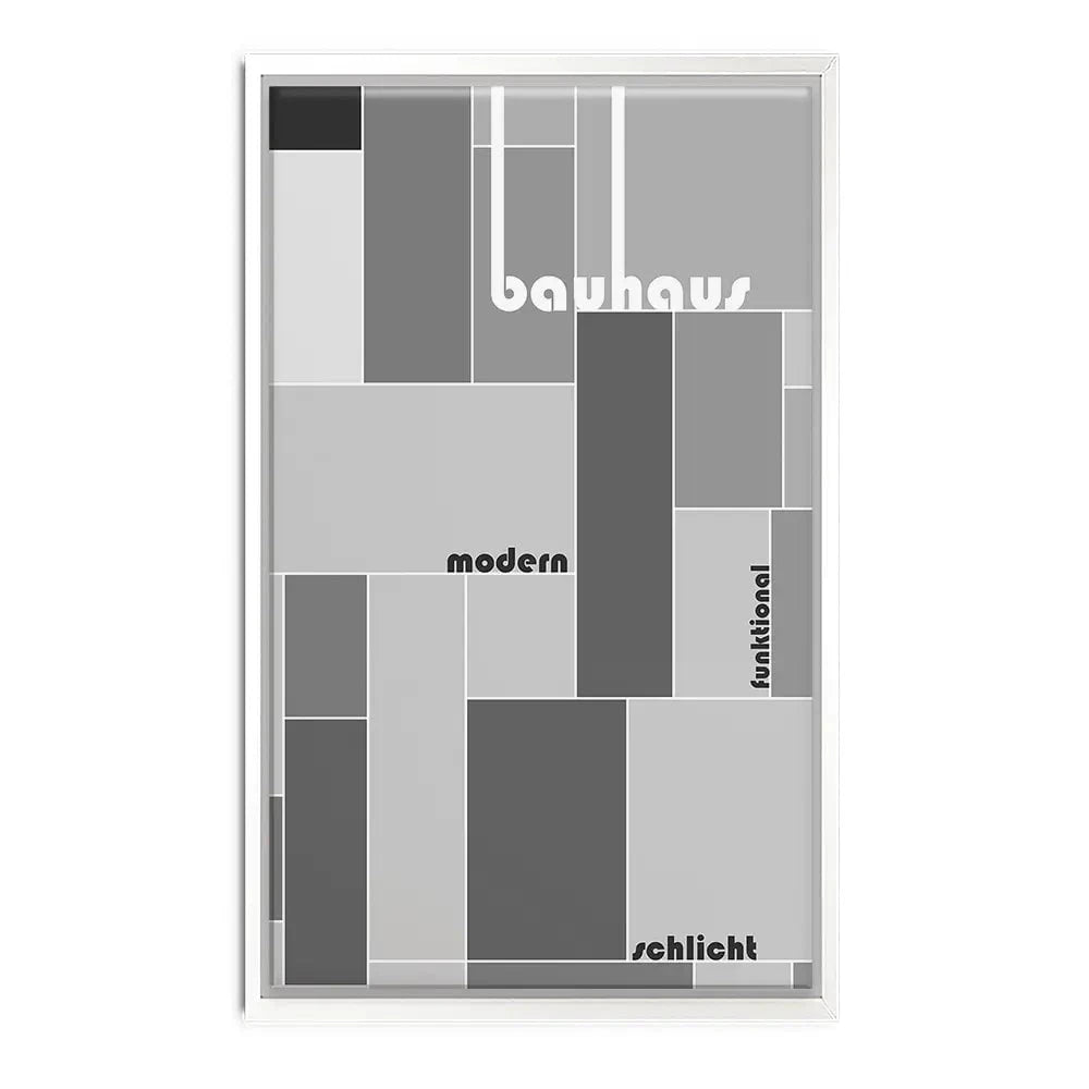 Bauhaus 40 Canvas Print Bauhaus 40 Canvas Print wall art product Art Print Shop