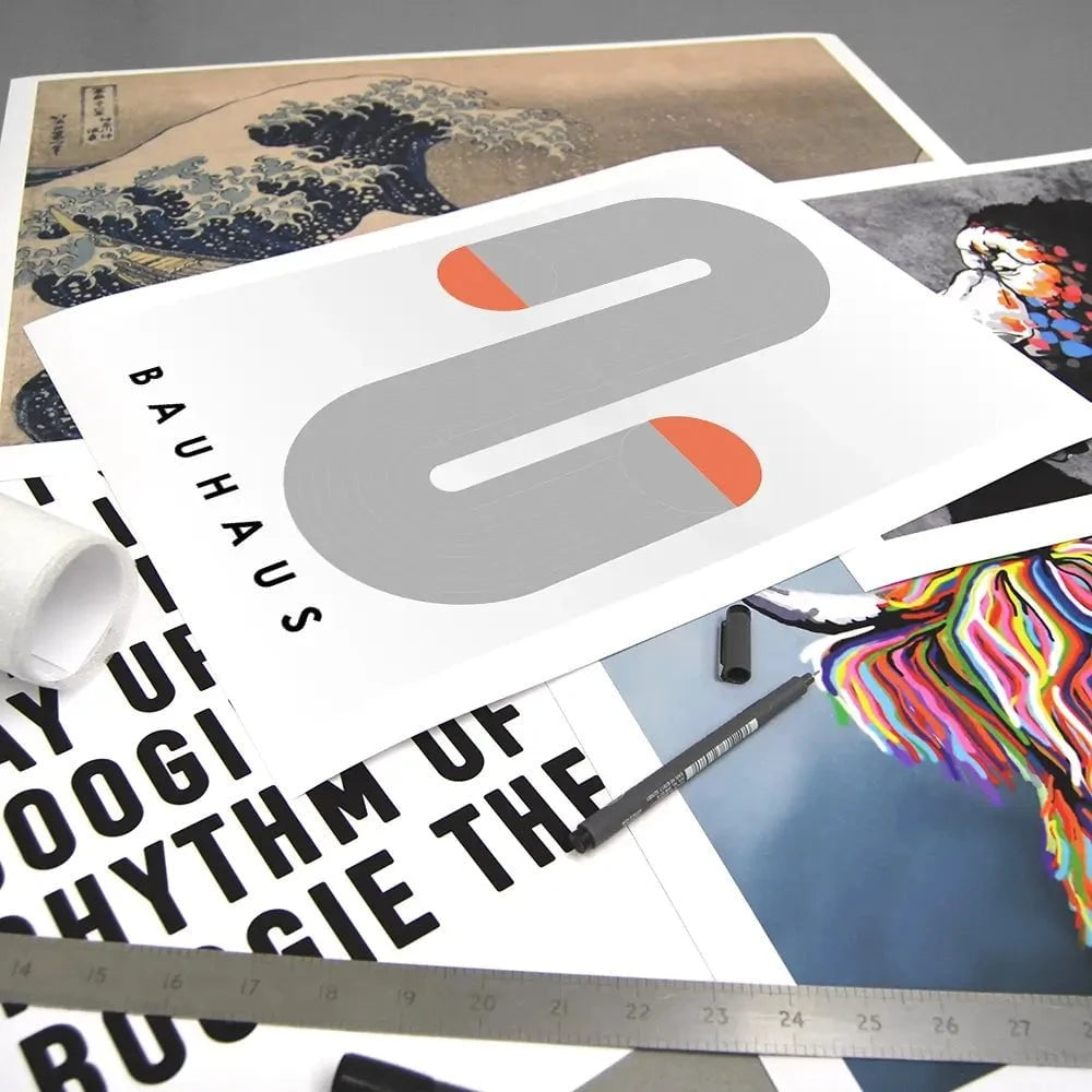 Bauhaus 42 Art Print Bauhaus 42 Art Print wall art product Art Print Shop