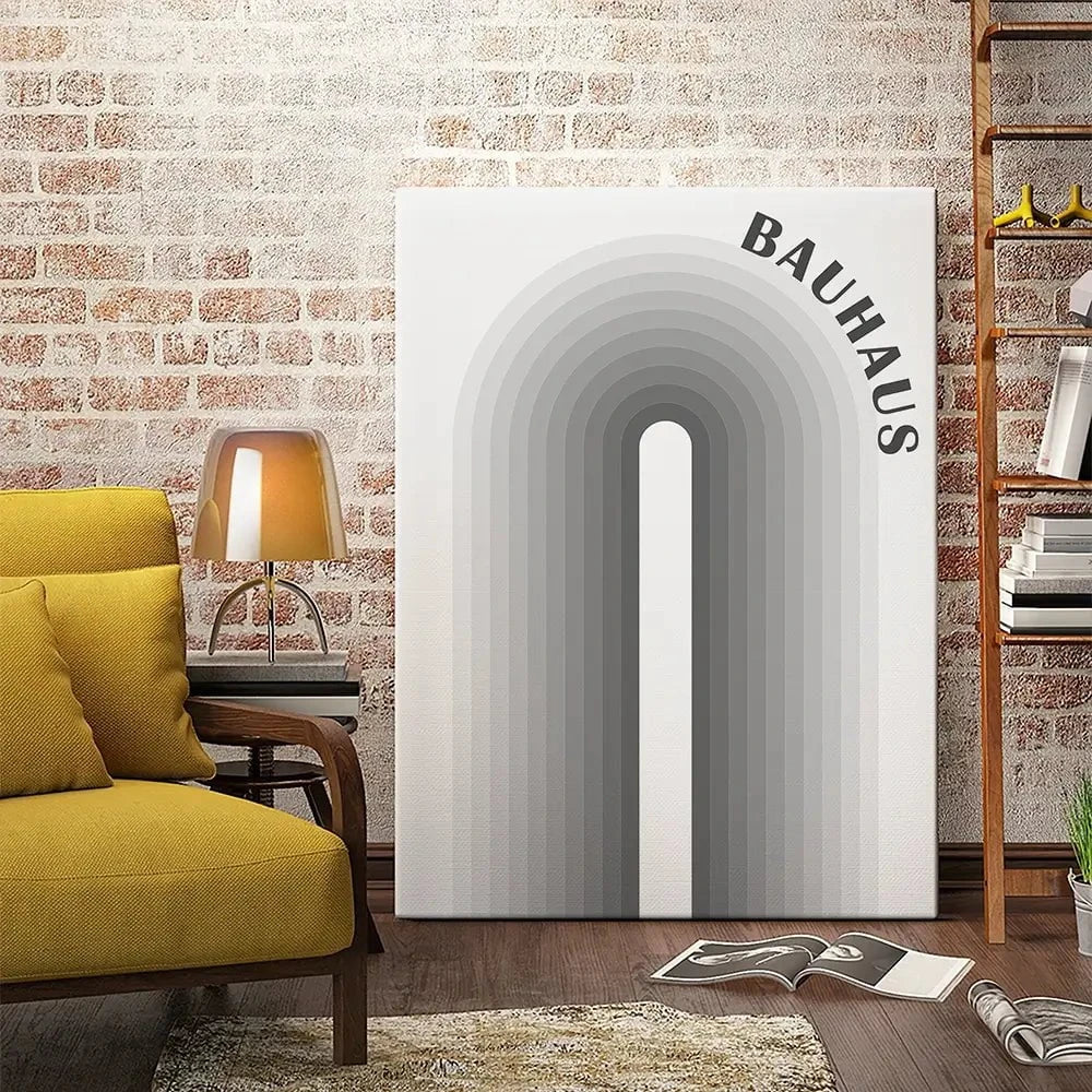 Bauhaus 45 Canvas Print Bauhaus 45 Canvas Print wall art product Art Print Shop