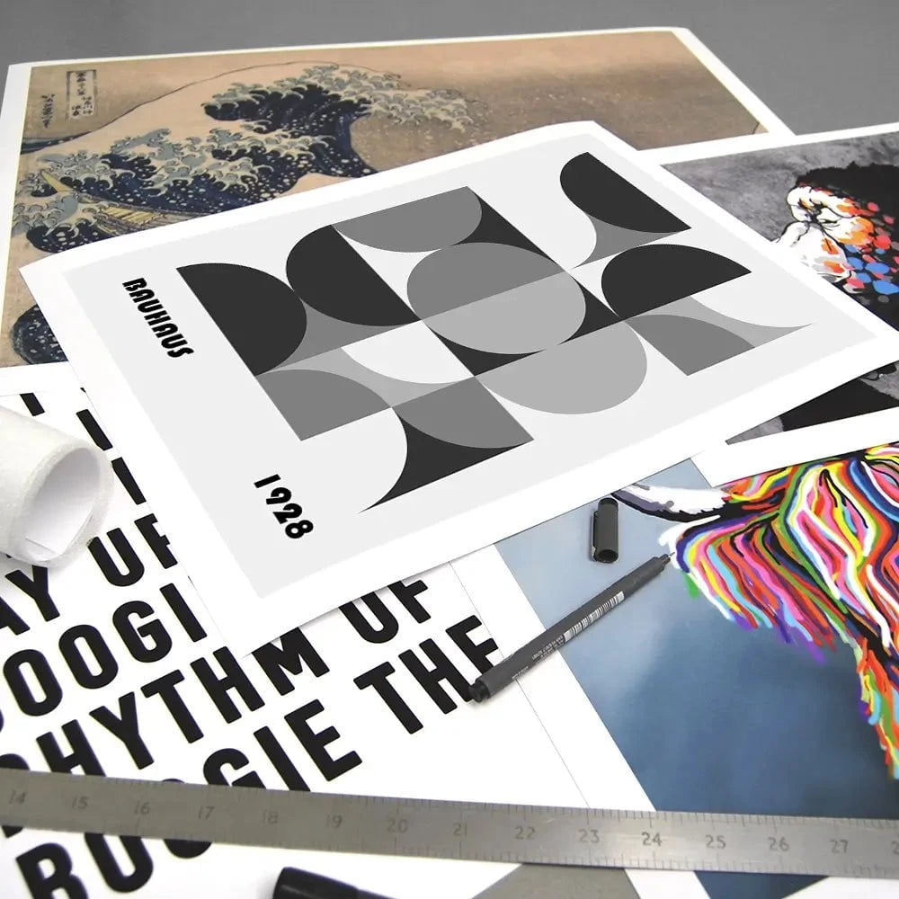 Bauhaus 47 Art Print Bauhaus 47 Art Print wall art product Art Print Shop