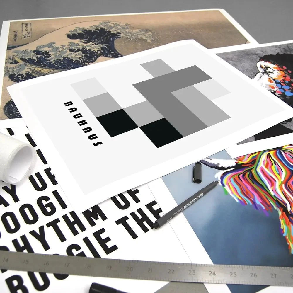 Bauhaus 49 Art Print Bauhaus 49 Art Print wall art product Art Print Shop