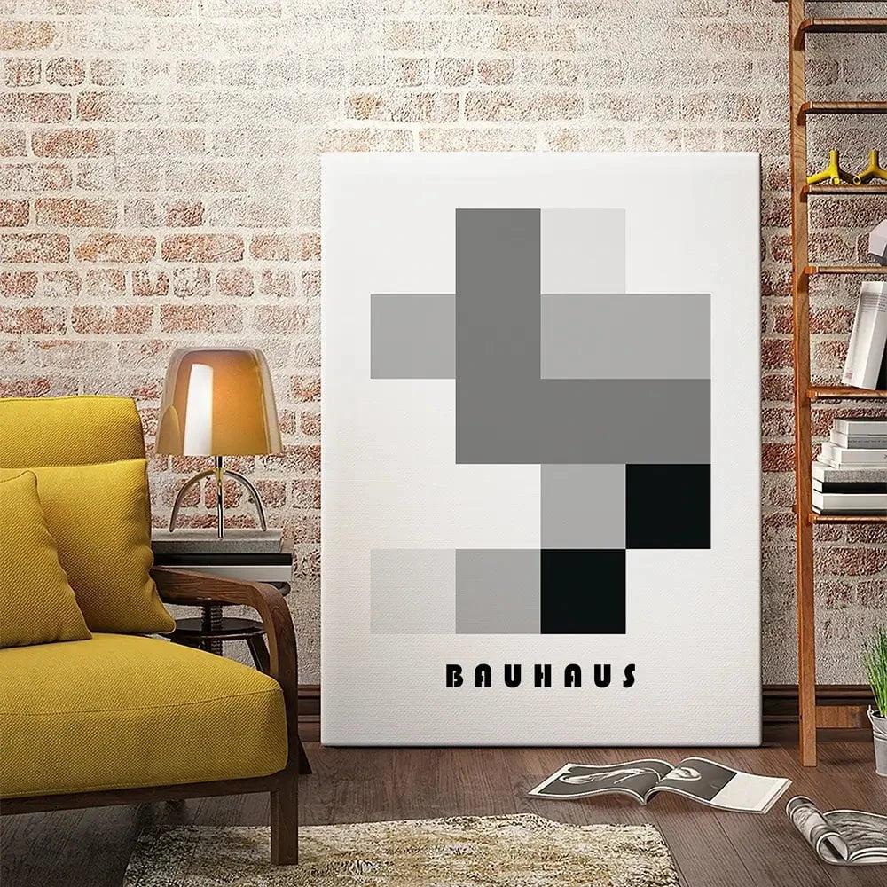 Bauhaus 49 Canvas Print Bauhaus 49 Canvas Print wall art product Art Print Shop