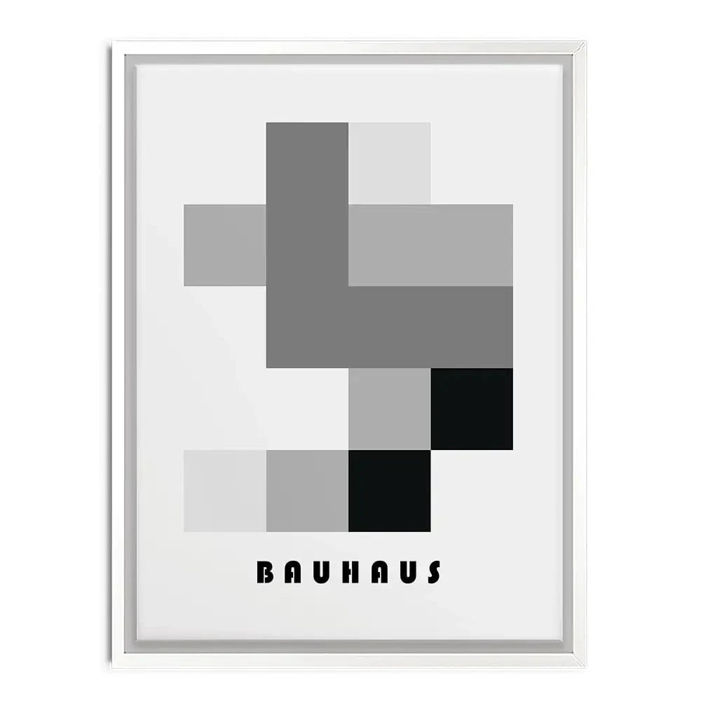 Bauhaus 49 Canvas Print Bauhaus 49 Canvas Print wall art product Art Print Shop