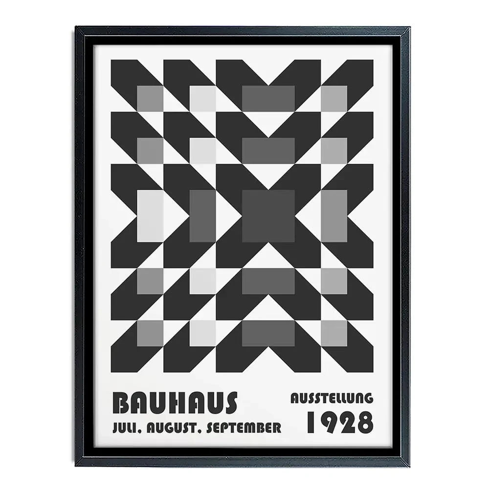Bauhaus 50 Canvas Print Bauhaus 50 Canvas Print wall art product Art Print Shop
