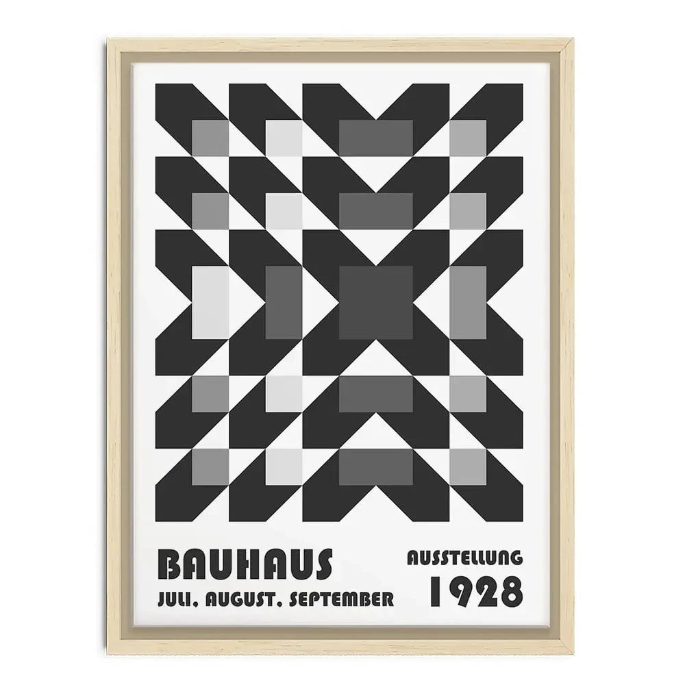 Bauhaus 50 Canvas Print Bauhaus 50 Canvas Print wall art product Art Print Shop