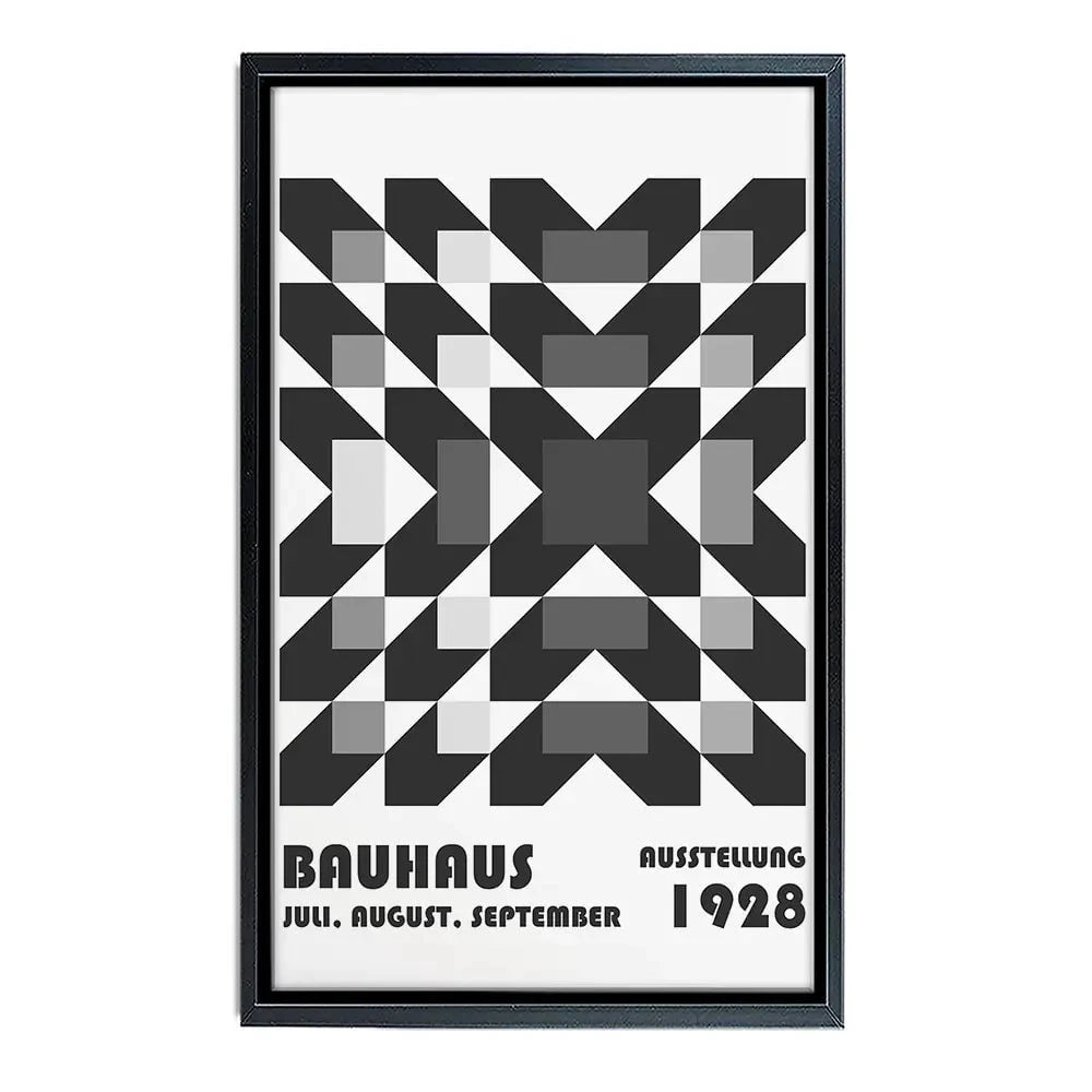 Bauhaus 50 Canvas Print Bauhaus 50 Canvas Print wall art product Art Print Shop