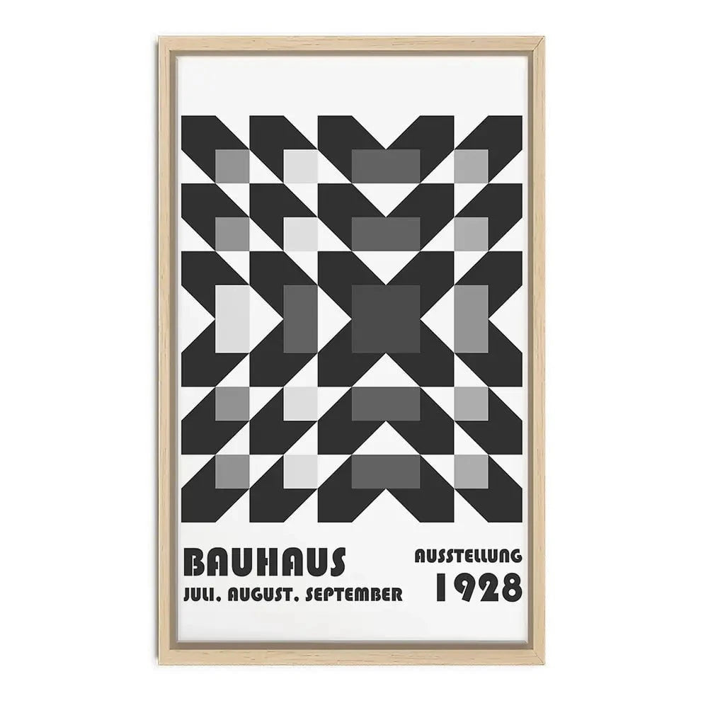 Bauhaus 50 Canvas Print Bauhaus 50 Canvas Print wall art product Art Print Shop