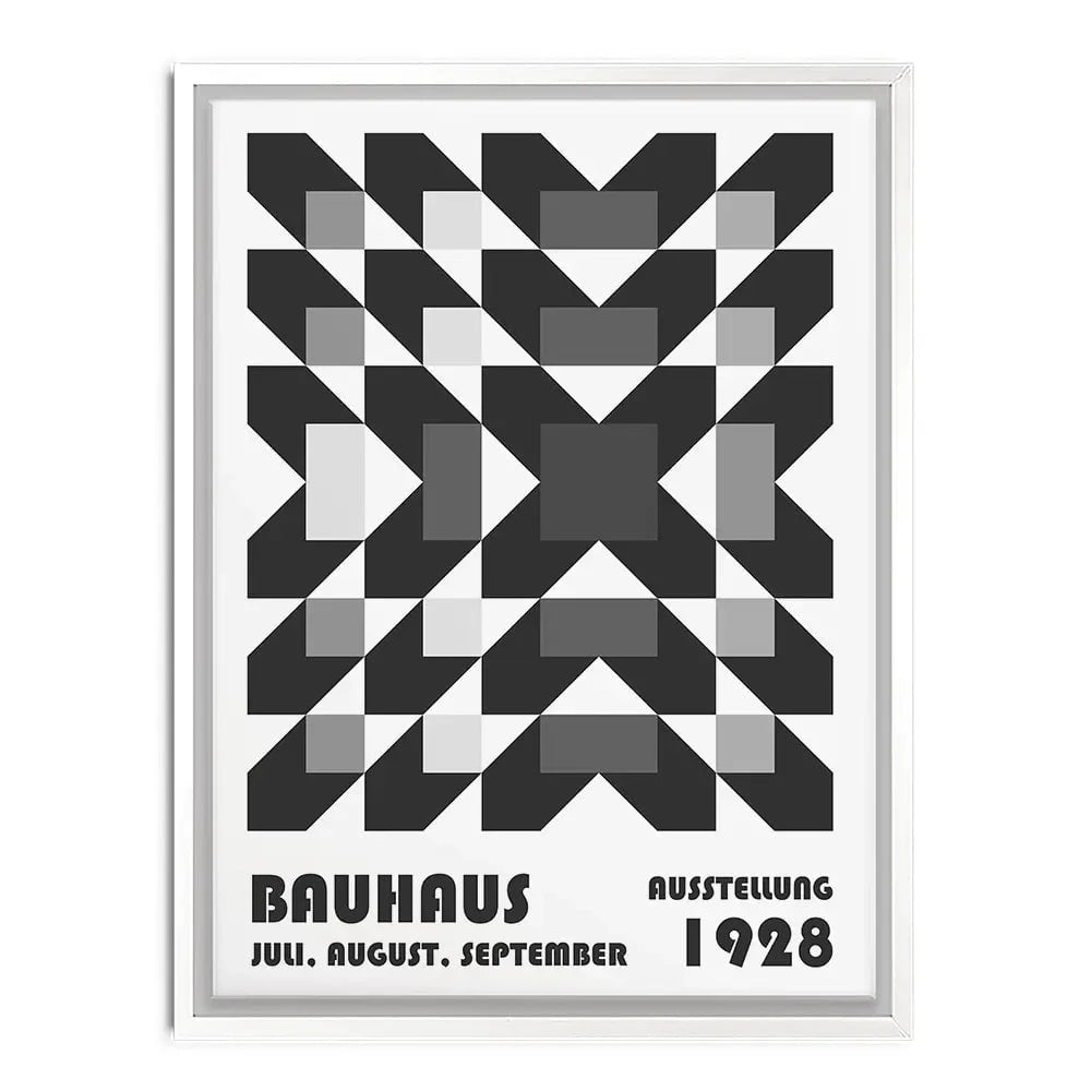 Bauhaus 50 Canvas Print Bauhaus 50 Canvas Print wall art product Art Print Shop