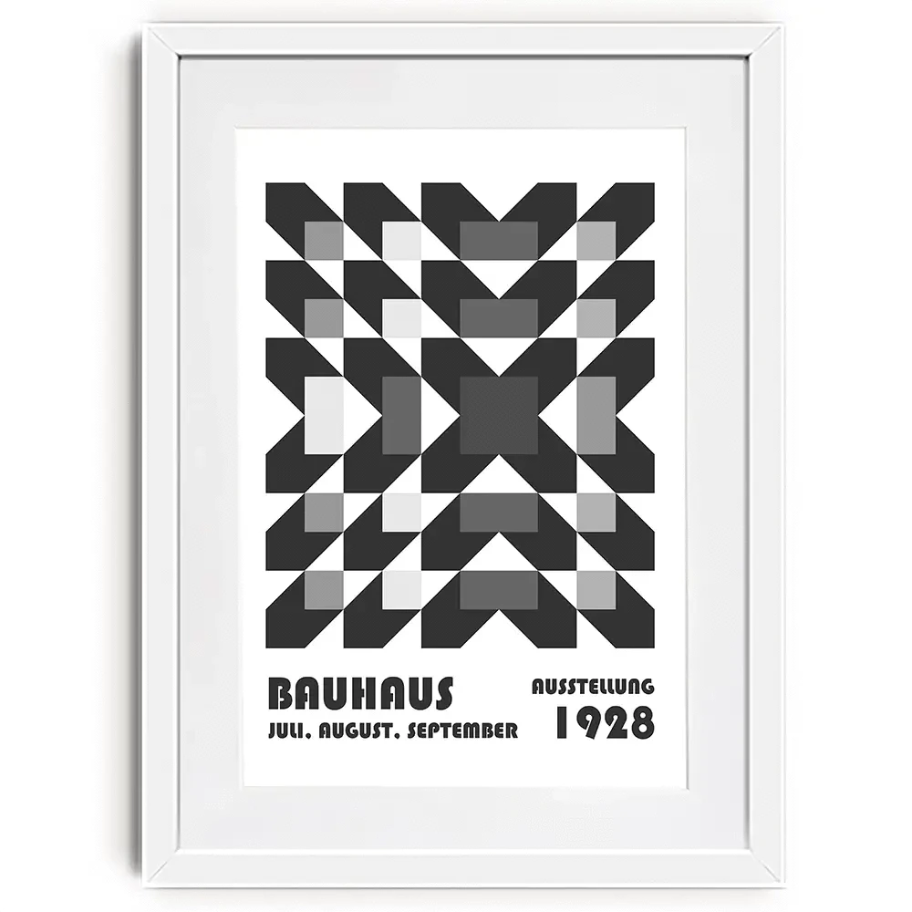 Bauhaus 50 Framed Art Print Bauhaus 50 Framed Art Print wall art product Art Print Shop