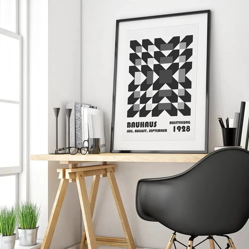 Bauhaus 50 Framed Art Print Bauhaus 50 Framed Art Print wall art product Art Print Shop