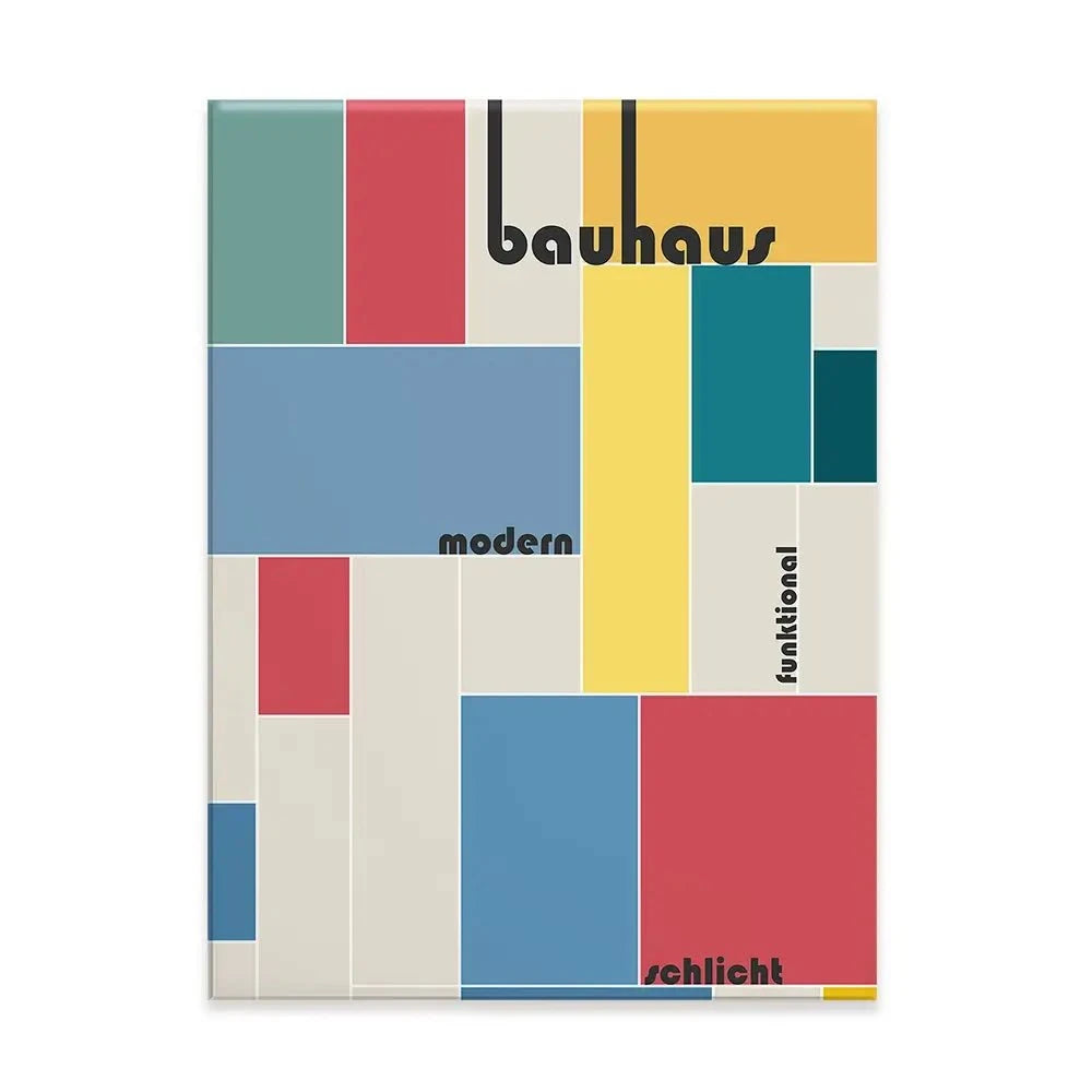 Bauhaus 6 Canvas Print Bauhaus 6 Canvas Print wall art product Art Print Shop
